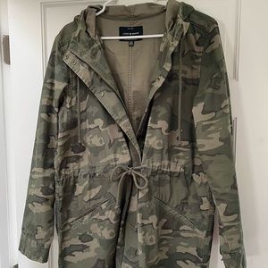 Women’s Lucky Brand camo utility jacket